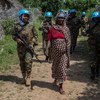 Women UN peacekeepers from Africa are playing an indispensable role in supporting peace and security in communities transitioning from conflict to peacetime.