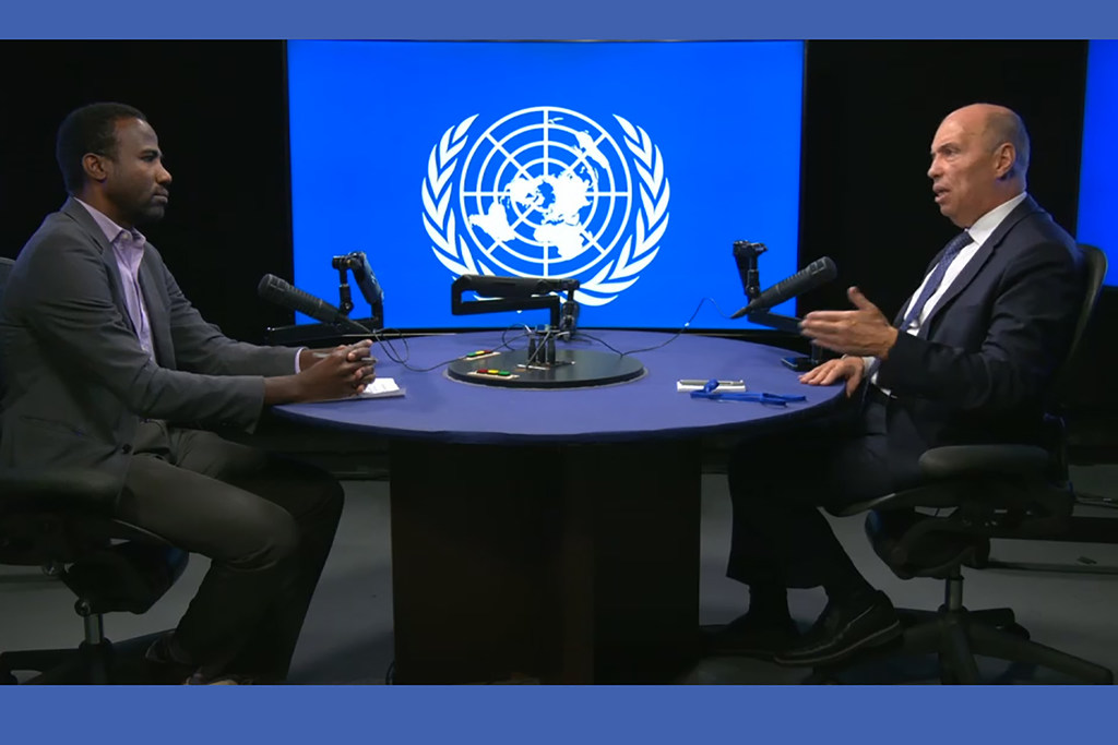 السفير عمر زنيبر، رئيس مجلس حقوق الإنسان التابع للأمم المتحدة.