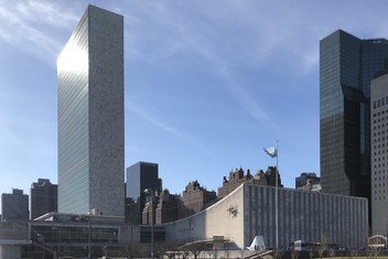 Здание Секретариата ООН в Нью-Йорке.