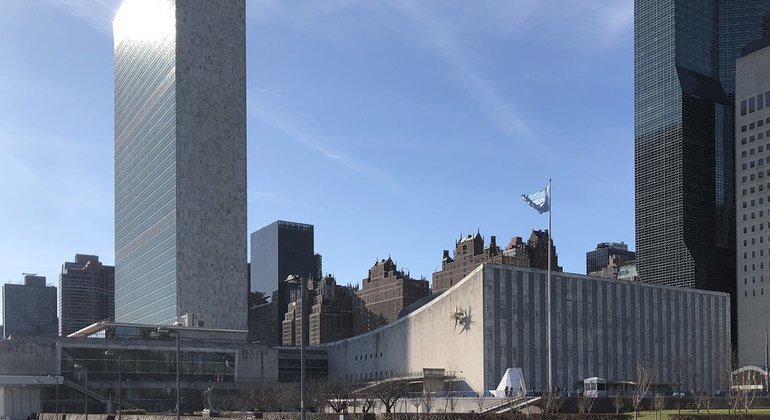 Edificio de la sede de la ONU en Nueva york