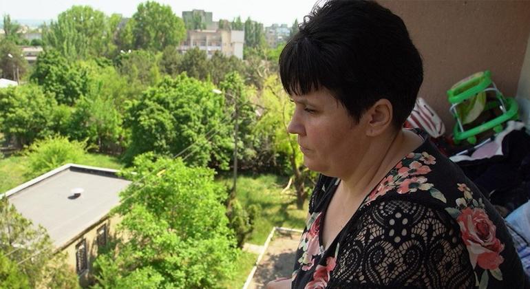 Ирина Булат с детьми смогла выехать из деревни на машине, а остаток пути до границы с Молдовой прошла с детьми пешком.