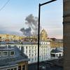 Des missiles ont frappé la capitale ukrainienne Kyïv.