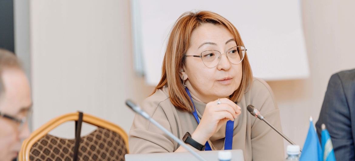 Лаура Утемисова, национальный координатор программ общественного здравоохранения представительства ВОЗ в Казахстане.