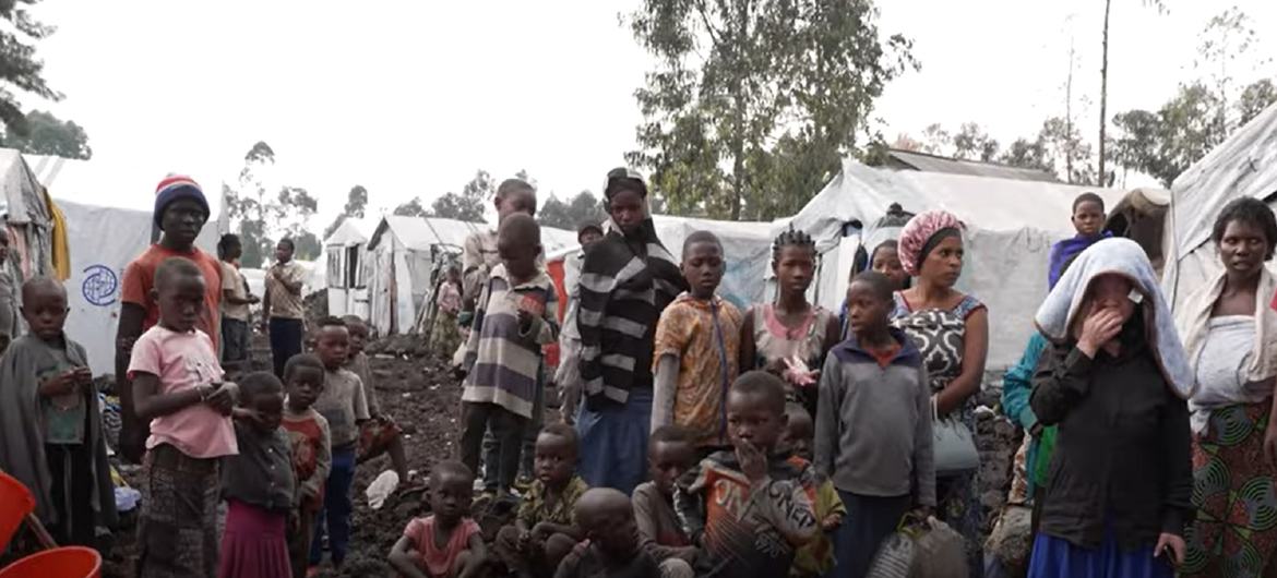 काँगो लोकतांत्रिक गणराज्य में, गोमा के निकट लाखों विस्थापित रहते रहे हैं.