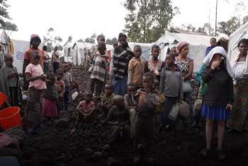 काँगो लोकतांत्रिक गणराज्य में, गोमा के निकट लाखों विस्थापित रहते रहे हैं.