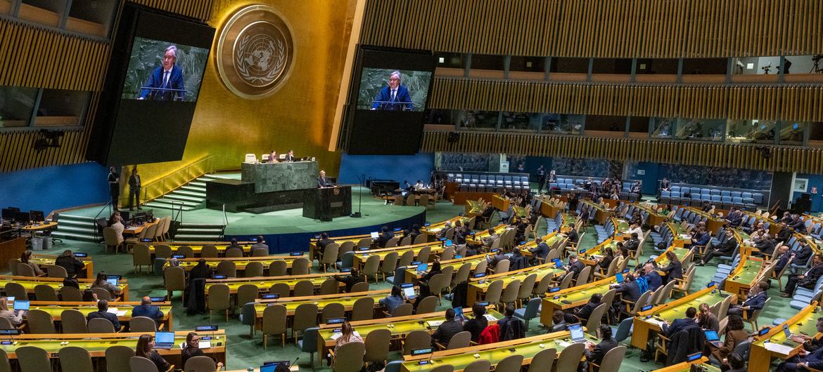 यूएन महासभा ने सभी के लिए सतत शान्ति के निर्माण पर उच्च स्तरीय वार्ता.