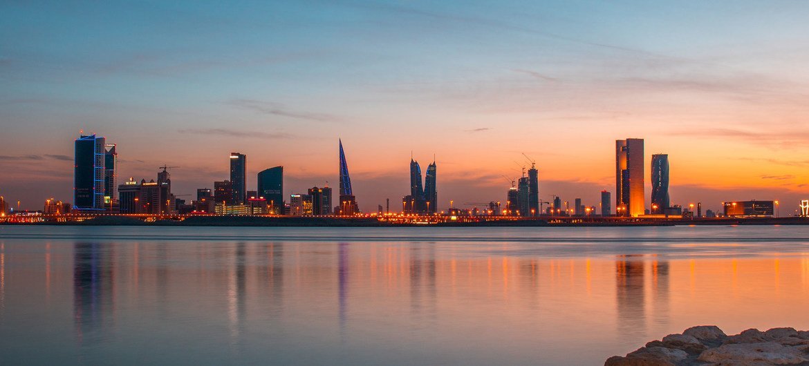 بحرین کا دارالحکومت منامہ۔