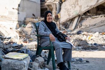 Nadia, née en 1947 à Tyr,au Liban, a vécu les guerres qui ont affecté le pays.