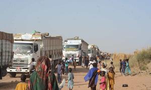 Over 380,000 people are currently displaced in Tawila