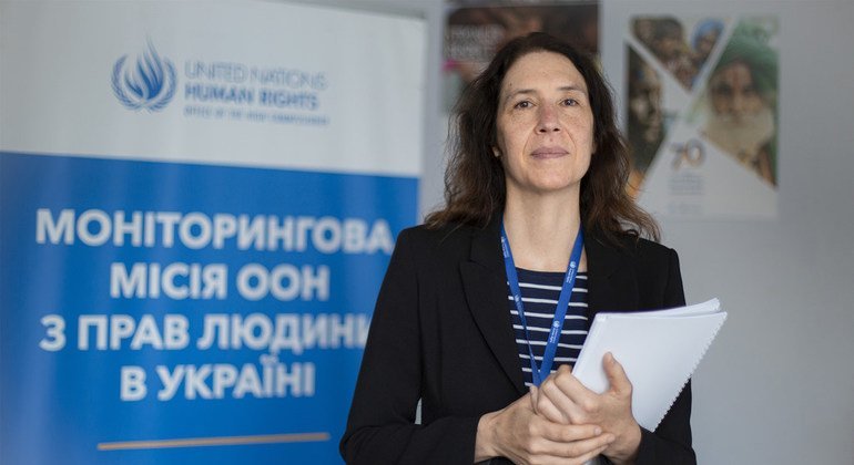 联合国乌克兰人权监测团负责人（Matilda Bogner）。