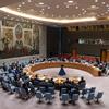 مجلس الأمن الدولي أثناء أحد الاجتماعات.