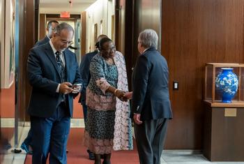 Chefe da diplomacia de Moçambique encontrou-se com o secretário-geral  da ONU fechando sua agenda do mês da presidência rotativa do Conselho de Segurança