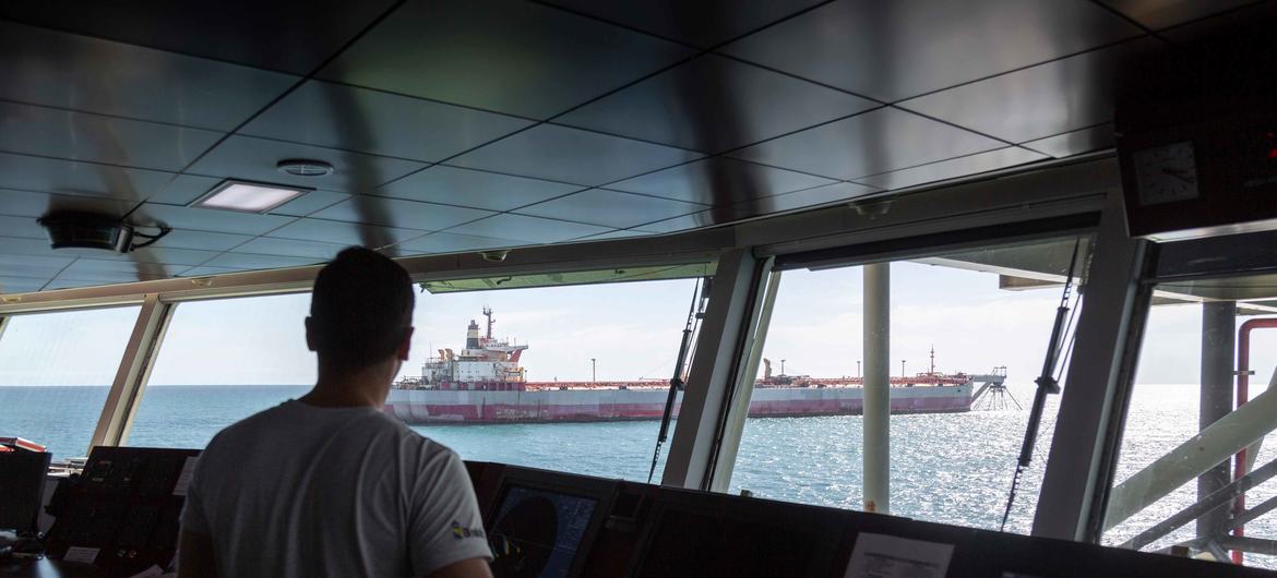 FSO  Safer foi transformado em embarcação flutuante de armazenamento e descarga de petróleo