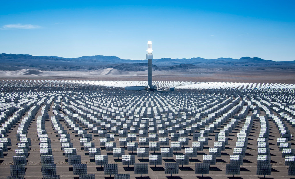 Paneli za solar, Nevada, California.