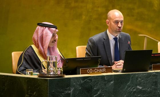 With Gaza smouldering, ministers renew push for two-State solution at UN thumbnail