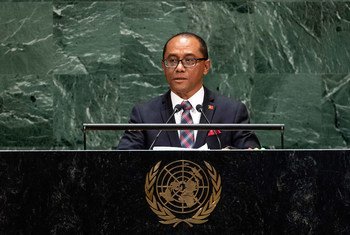 O Embaixador de Timor-Leste na ONU, Dionísio Babo Soares