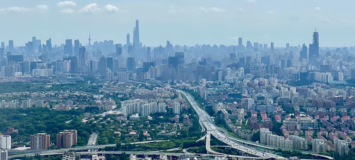 中国上海。