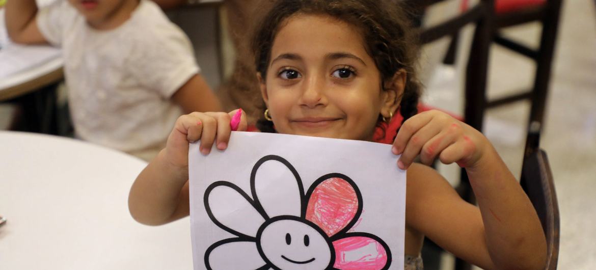 Six-year-old Selena al Smarah was killed along with her parents in a rocket attack on her home in the southern Lebanese city of Tyre.