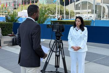 السيدة أمل الفلاح السغروشني، الوزيرة المنتدبة لدى رئيس الحكومة المكلفة بالتحول الرقمي والإصلاح الإداري.