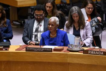 الممثلة الخاصة للأمين العام في جمهورية الكونغو الديمقراطية بينتو كيتا تقدم إحاطة لمجلس الأمن حول الوضع في البلاد.