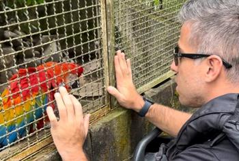 Policial Guilherme Dias combate o tráfico de animais no Brasil