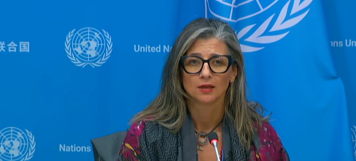 Francesca Albanese, relatora especial de la ONU sobre la situación de los derechos humanos en los territorios palestinos ocupados.