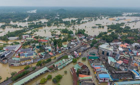 Gampaha (pictured), a district on Colombo's outskirts, has been among the areas hardest hit by flooding after Cyclone Ditwah.