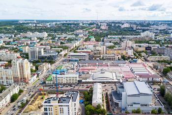 别尔哥罗德市位于俄罗斯西南部，靠近乌克兰东部边境。