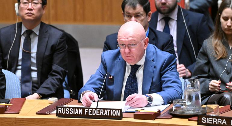 Постпред России при ООН Василий Небензя. Постпред России при ООН Василий Небензя.