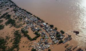 Inundaciones en el estado brasileño de Rio Grande do Sul. 