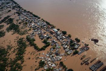 Inundaciones en el estado brasileño de Rio Grande do Sul. 