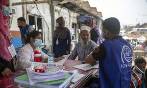 IOM is providing medical assistance to newly arrived Rohingya refugees.