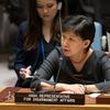 निरस्त्रीकरण मामलों के लिए यूएन की उच्च प्रतिनिधि इज़ूमी नाकामित्सू ने अन्तरराष्ट्रीय शान्ति व सुरक्षा के मुद्दे पर सुरक्षा परिषद को सम्बोधित किया.