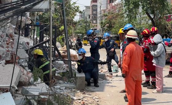 Terremoto de Myanmar Último: Comunidades enteras aplanadas, dicen los equipos de ayuda