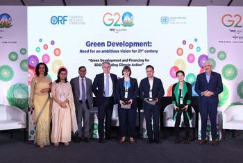 हरित विकास पर भारत में जी20 देशों का कार्यक्रम.