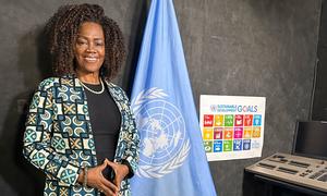 Epsy Campbell Barr, Chairperson of the UN Permanent Forum on People of African Descent.