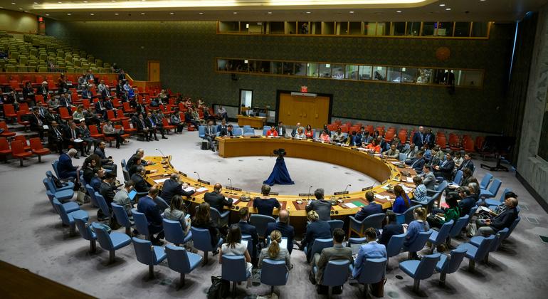 联合国安理会就中东局势，包括巴勒斯坦问题举行会议。