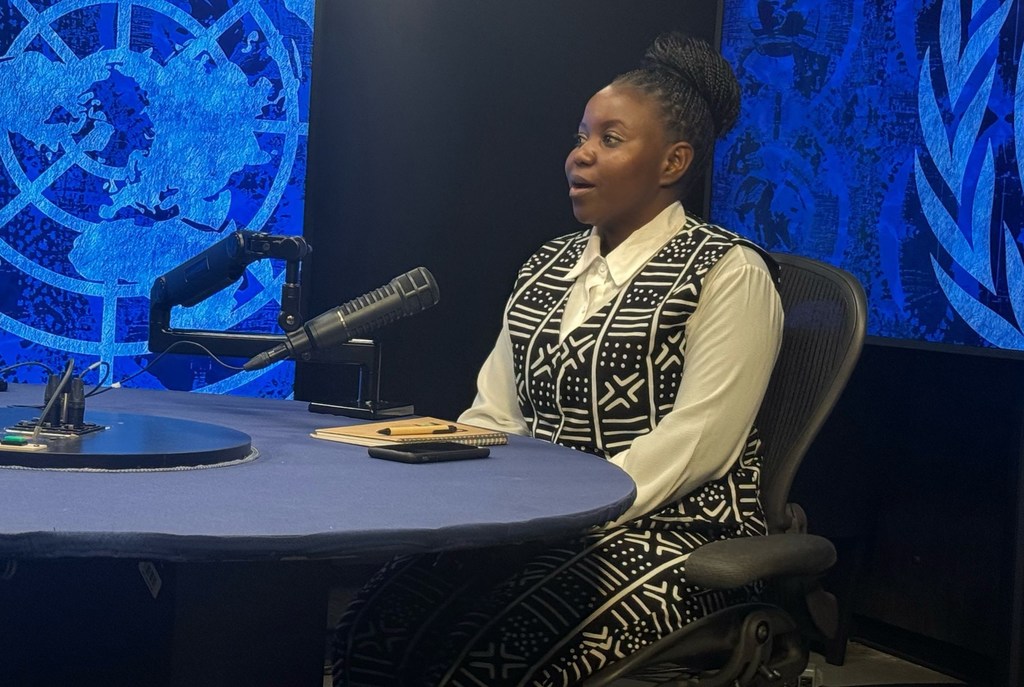 Kapwani Kavenuke kutoka Tanzania, mmoja wa washiriki wa mijadala ya Jukwaa la Vijana la Baraza la Umoja wa Mataifa la Masuala ya Kiuchumi na Kijamii (ECOSOC) limefanyika hivi majuzi katika Makao Makuu ya Umoja wa Mataifa jijini New York.