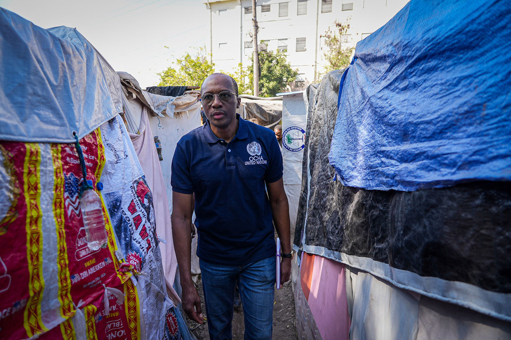 Modibo Traoré, directeur pays d’OCHA en Haïti.