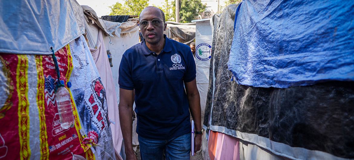 Modibo Traore, OCHA’s country director in Haiti.