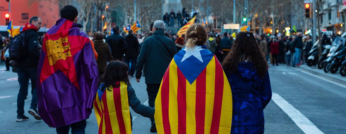 La fête nationale de la Catalogne célébrée à Barcelone, en Espagne (photo d'archives).