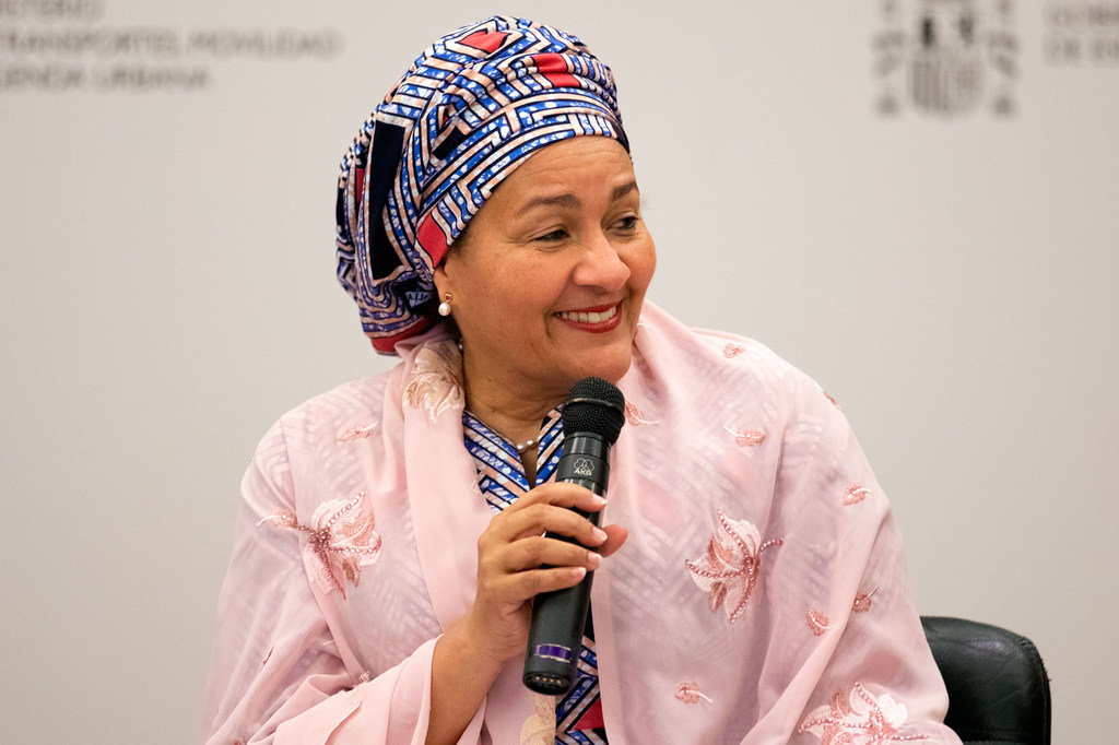 La Vice Secrétaire générale de l'ONU, Amina Mohammed.