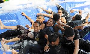 Wiki za Burudani za Majira ya joto za UNRWA 2013 kwa Watoto wa Gaza