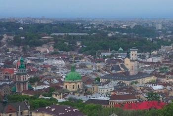 利沃夫市中心。