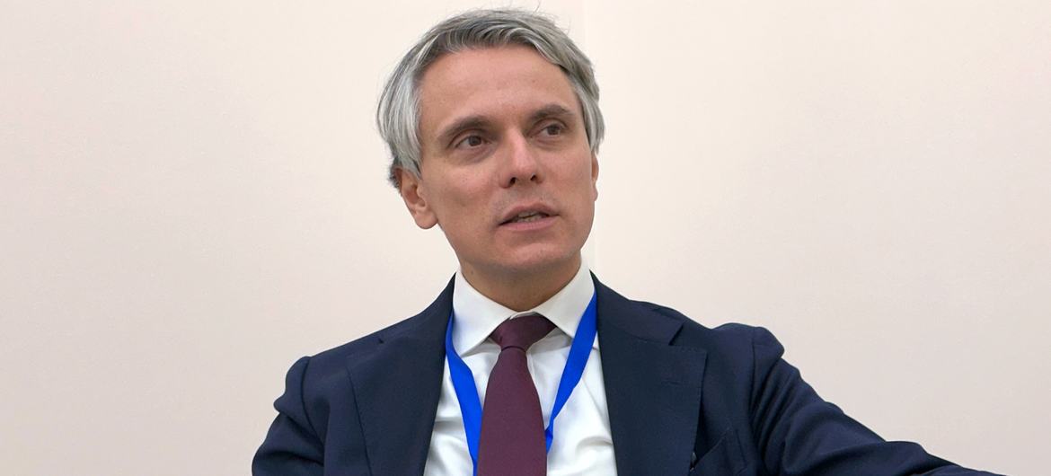 Заместитель Исполнительного секретаря Европейской экономической комиссии ООН (ЕЭК ООН) Дмитрий Марьясин.