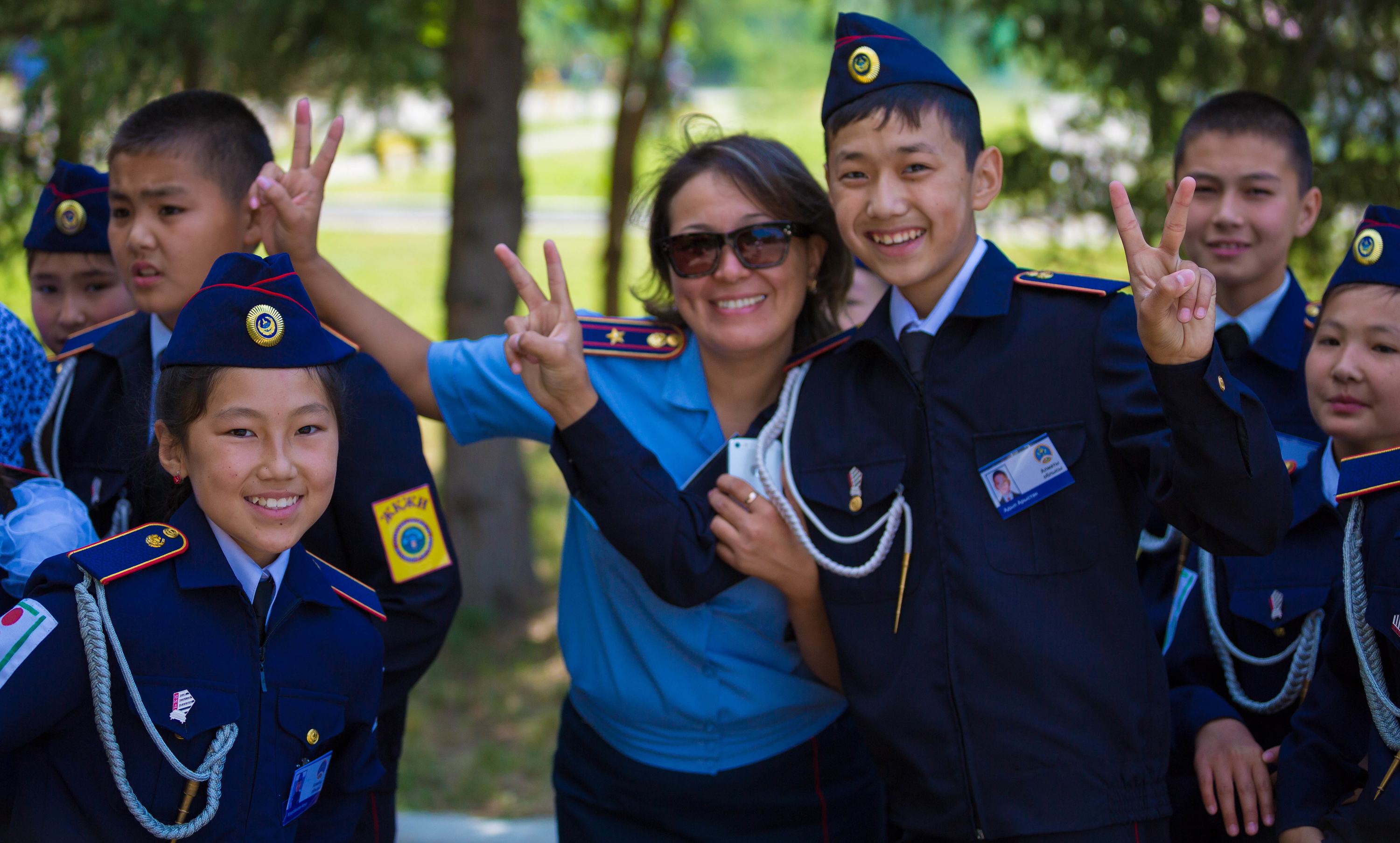 В Казахстане работают более 11 тысяч женщин-полицейских. 