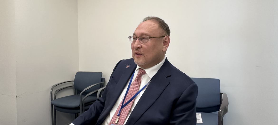 Первый заместитель главы МИД Казахстана Акан Рахметуллин.