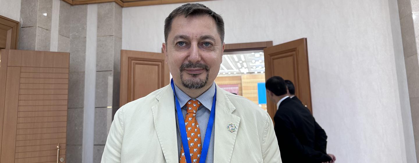 Постоянный координатор ООН в Туркменистане Дмитрий Шлапаченко.