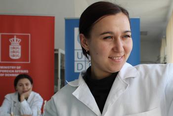 Студентка курсов переподготовки в Николаевской области.