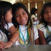 Des enfants de la communauté Arhuaco de Colombie